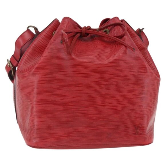LOUIS VUITTON Epi Petit Noe Shoulder Bag Red - Picture 2 of 14